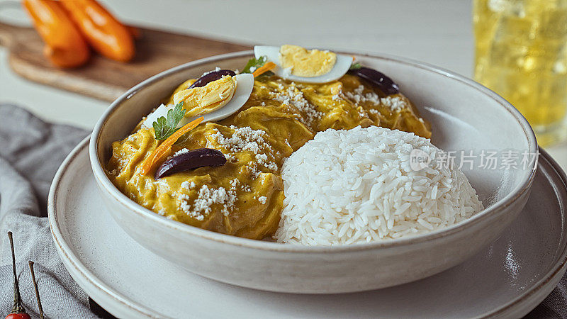 秘鲁炖鸡(Aji de Gallina)